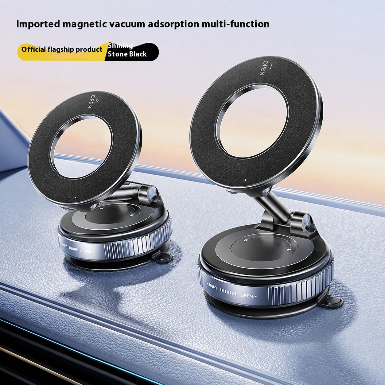 GripDock™ 360 Magnetic Car Mount